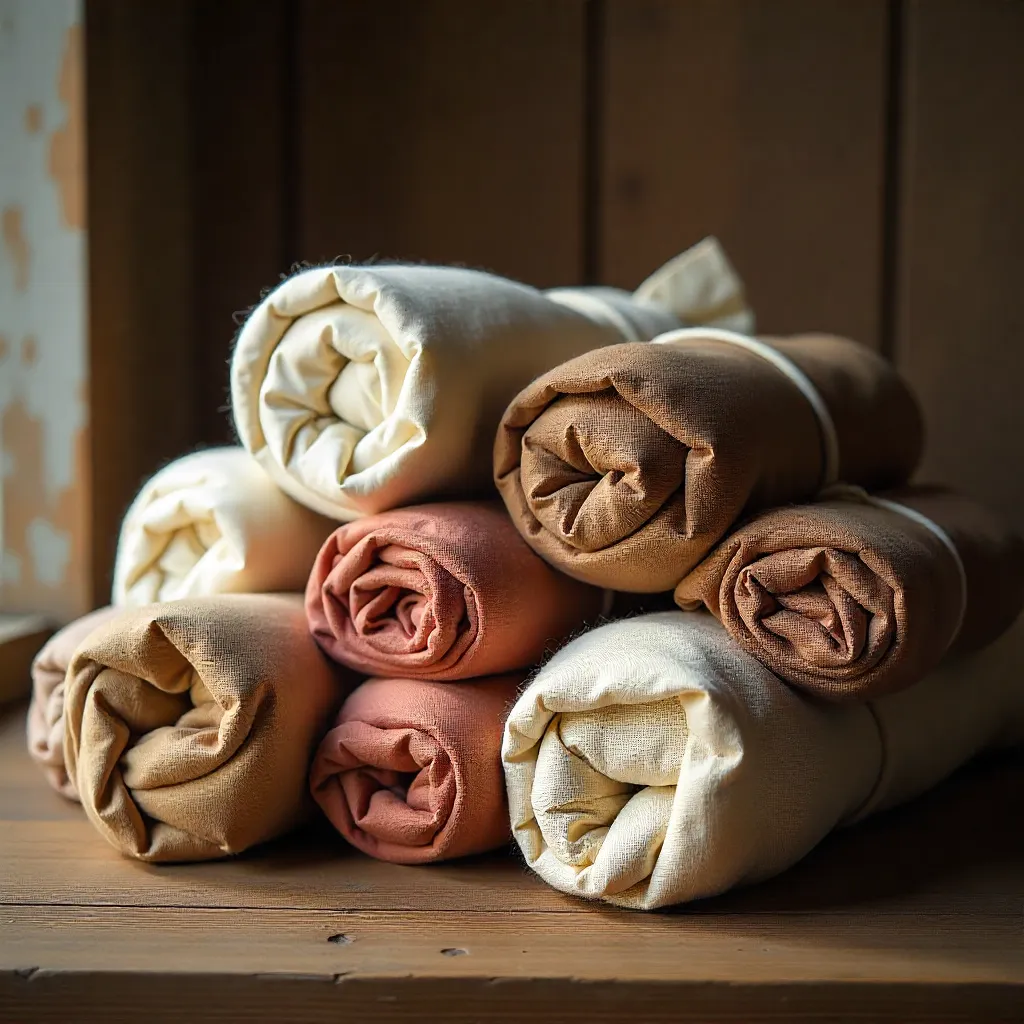 Materiaalien tekstuurit ja värit